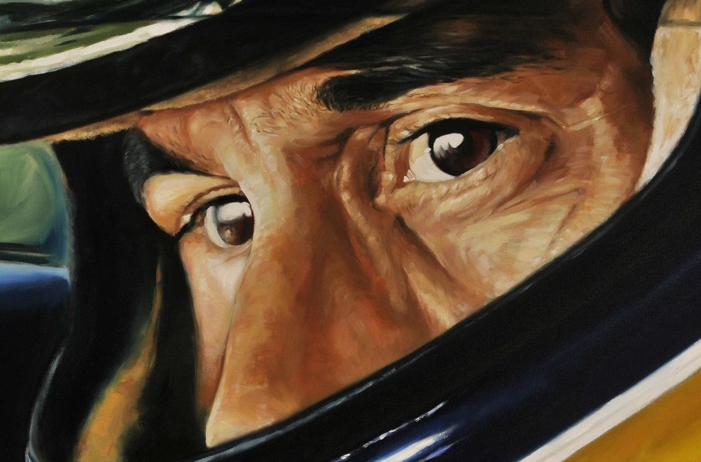 Ayrton Senna portrait – A journey