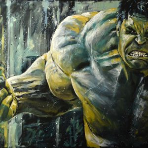 The Hulk canvases and prints