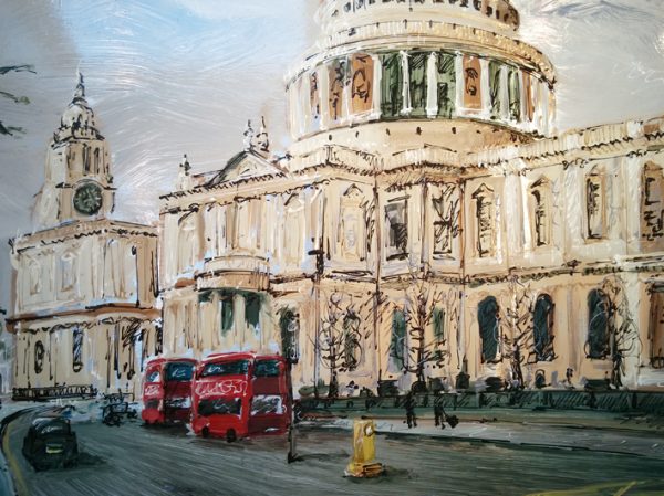 St Paul's Cathedral - original metal artwork - Image 2