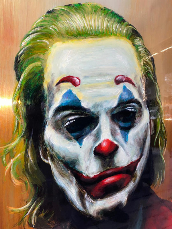 Joker - Joaquin Phoenix edition. Metal artwork. - Image 2