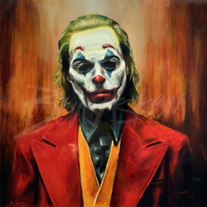 Joker - Joaquin Phoenix edition. Metal artwork.
